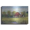 Luxe Metal Art 'Rural America I' by Tim O'Toole, Metal Wall Art
