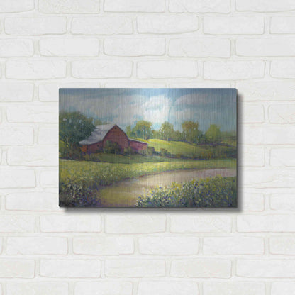 Luxe Metal Art 'Rural America II' by Tim O'Toole, Metal Wall Art,24x16