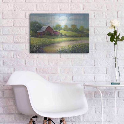 Luxe Metal Art 'Rural America II' by Tim O'Toole, Metal Wall Art,24x16