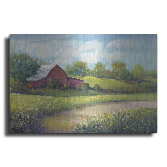 Luxe Metal Art 'Rural America II' by Tim O'Toole, Metal Wall Art