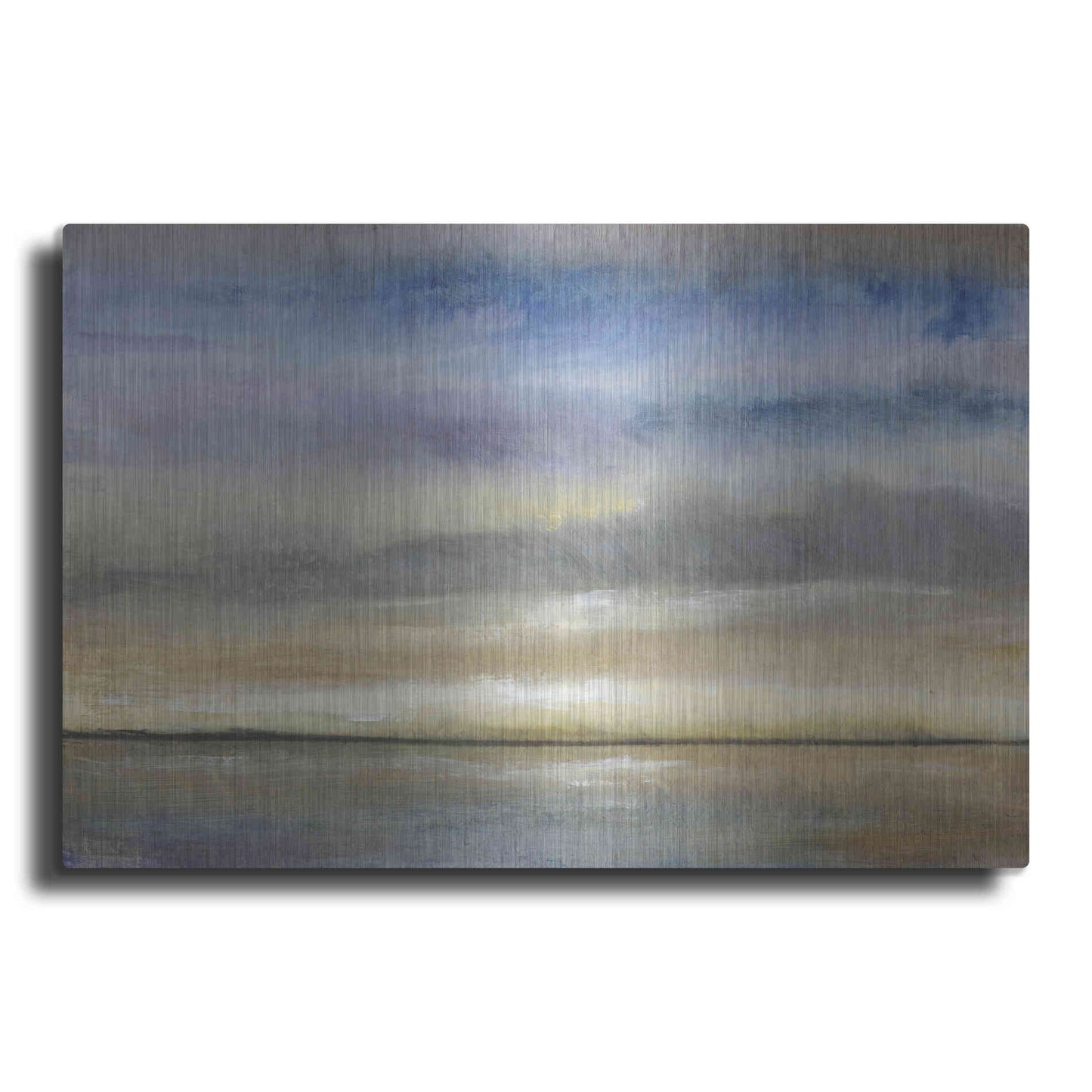 Luxe Metal Art 'Evening Calm I' by Tim O'Toole, Metal Wall Art