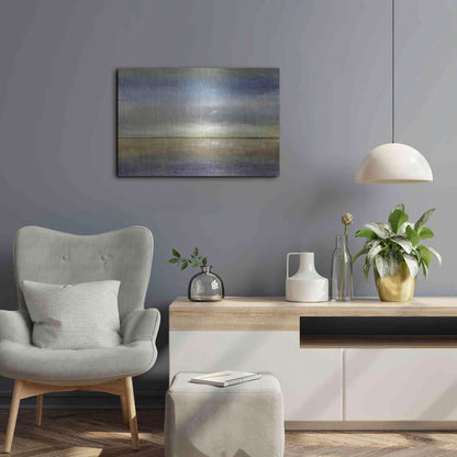Luxe Metal Art 'Evening Calm II' by Tim O'Toole, Metal Wall Art,24x16