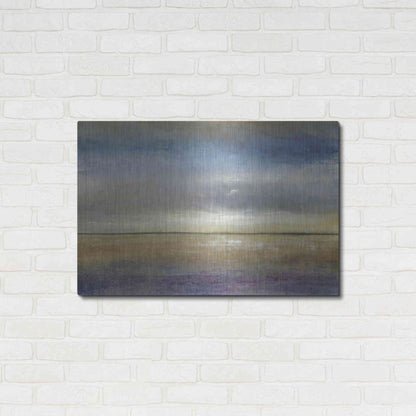 Luxe Metal Art 'Evening Calm II' by Tim O'Toole, Metal Wall Art,36x24