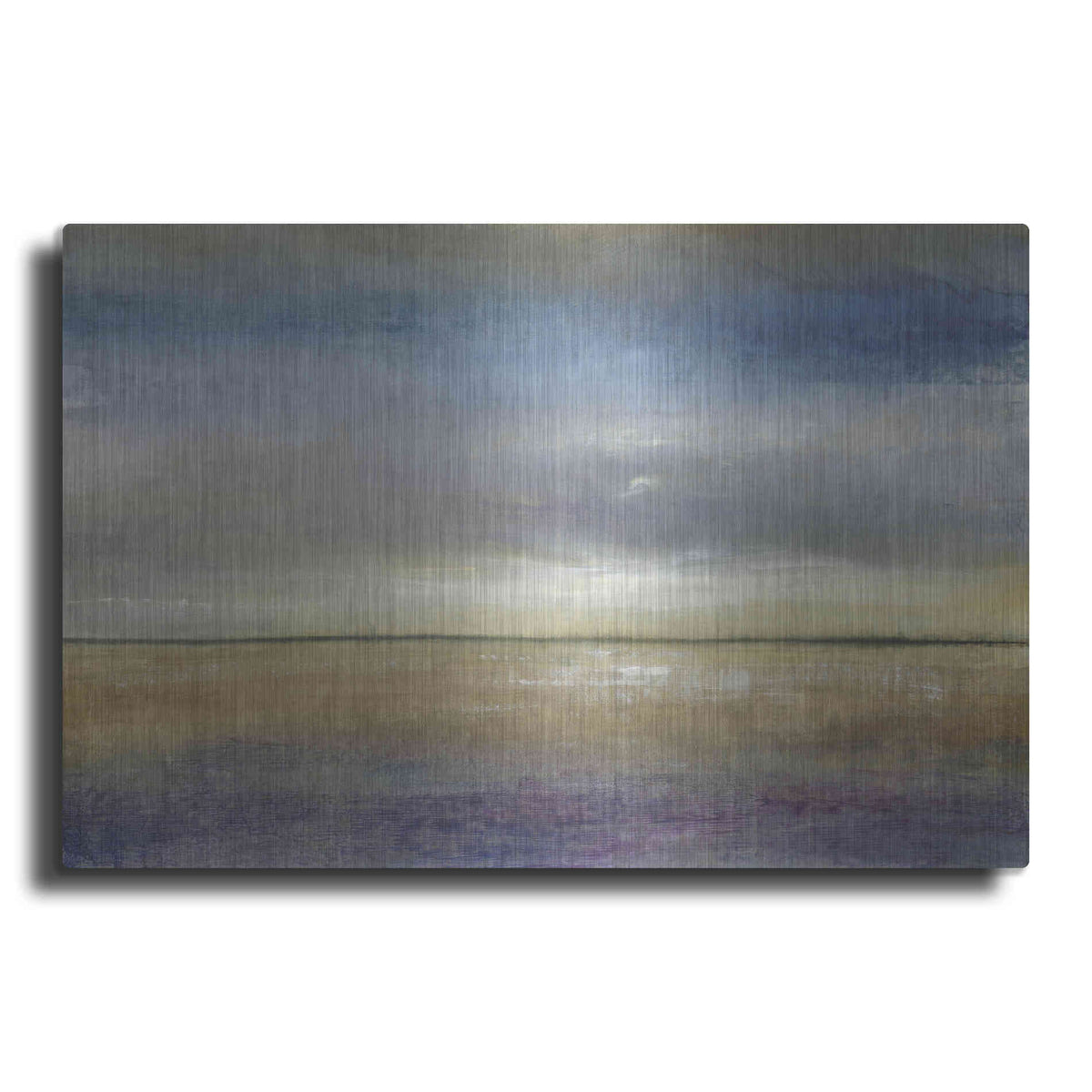 Luxe Metal Art 'Evening Calm II' by Tim O'Toole, Metal Wall Art