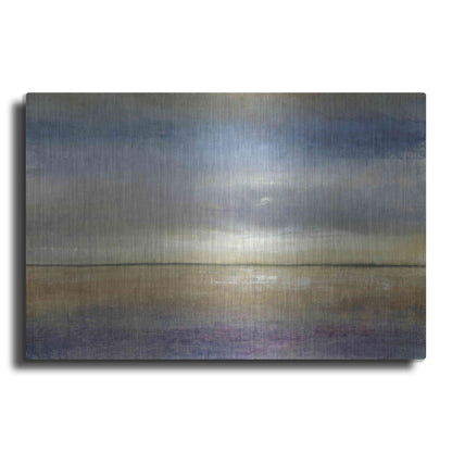 Luxe Metal Art 'Evening Calm II' by Tim O'Toole, Metal Wall Art
