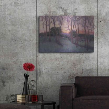 Luxe Metal Art 'Morning Light II' by Tim O'Toole, Metal Wall Art,36x24