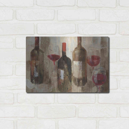 Luxe Metal Art 'Festa I v2 Neutral' by Albena Hristova, Metal Wall Art,16x12