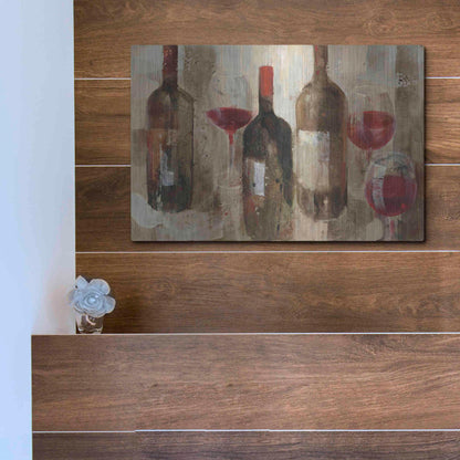 Luxe Metal Art 'Festa I v2 Neutral' by Albena Hristova, Metal Wall Art,16x12