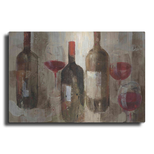 Luxe Metal Art 'Festa I v2 Neutral' by Albena Hristova, Metal Wall Art