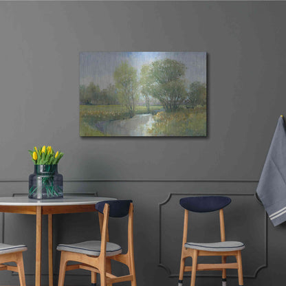 Luxe Metal Art 'Summer Stream II' by Tim O'Toole, Metal Wall Art,36x24