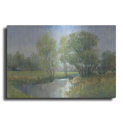 Luxe Metal Art 'Summer Stream II' by Tim O'Toole, Metal Wall Art