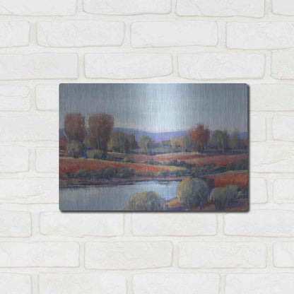 Luxe Metal Art 'Hidden Creek I' by Tim O'Toole, Metal Wall Art,16x12
