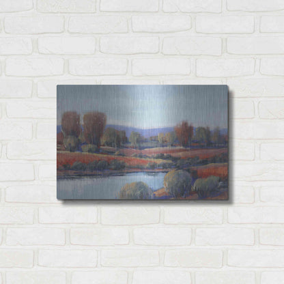 Luxe Metal Art 'Hidden Creek I' by Tim O'Toole, Metal Wall Art,24x16
