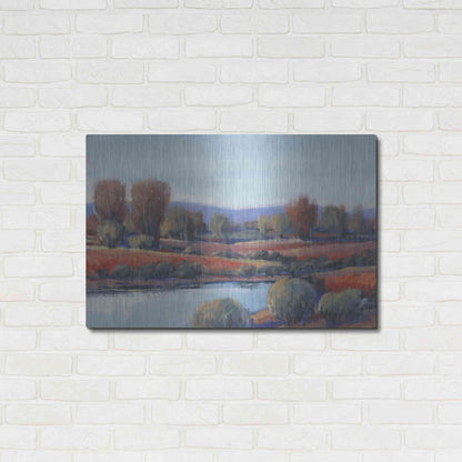 Luxe Metal Art 'Hidden Creek I' by Tim O'Toole, Metal Wall Art,36x24