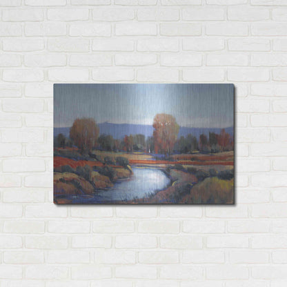 Luxe Metal Art 'Hidden Creek II' by Tim O'Toole, Metal Wall Art,36x24