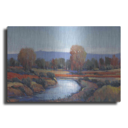 Luxe Metal Art 'Hidden Creek II' by Tim O'Toole, Metal Wall Art