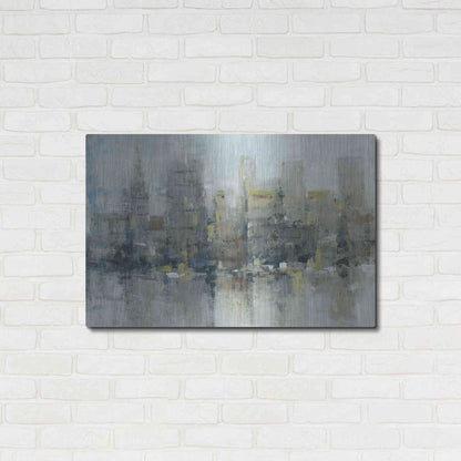 Luxe Metal Art 'City Proper I' by Tim O'Toole, Metal Wall Art,36x24