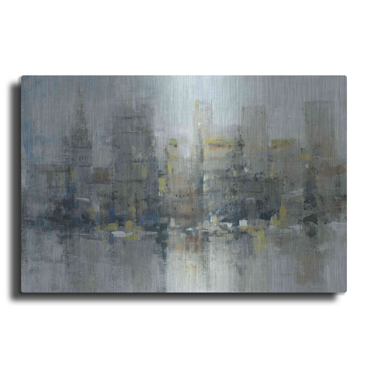 Luxe Metal Art 'City Proper I' by Tim O'Toole, Metal Wall Art