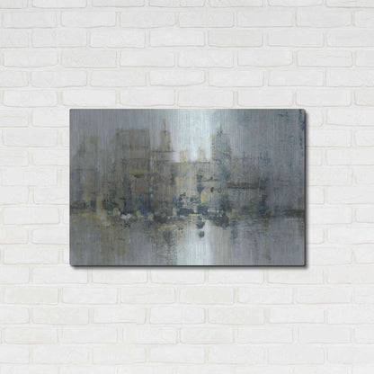 Luxe Metal Art 'City Proper II' by Tim O'Toole, Metal Wall Art,36x24
