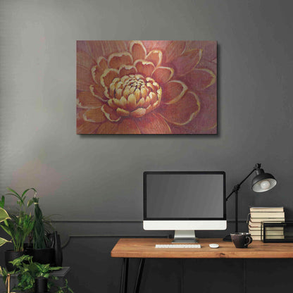 Luxe Metal Art 'Micro Floral II' by Tim O'Toole, Metal Wall Art,36x24