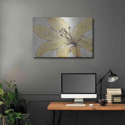 Luxe Metal Art 'Transparency Flower II' by Tim O'Toole, Metal Wall Art,36x24