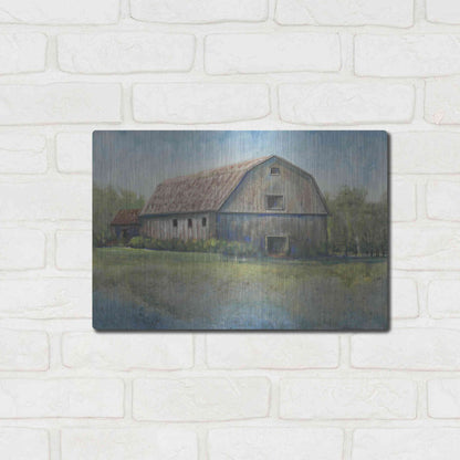 Luxe Metal Art 'Country Life I' by Tim O'Toole, Metal Wall Art,16x12