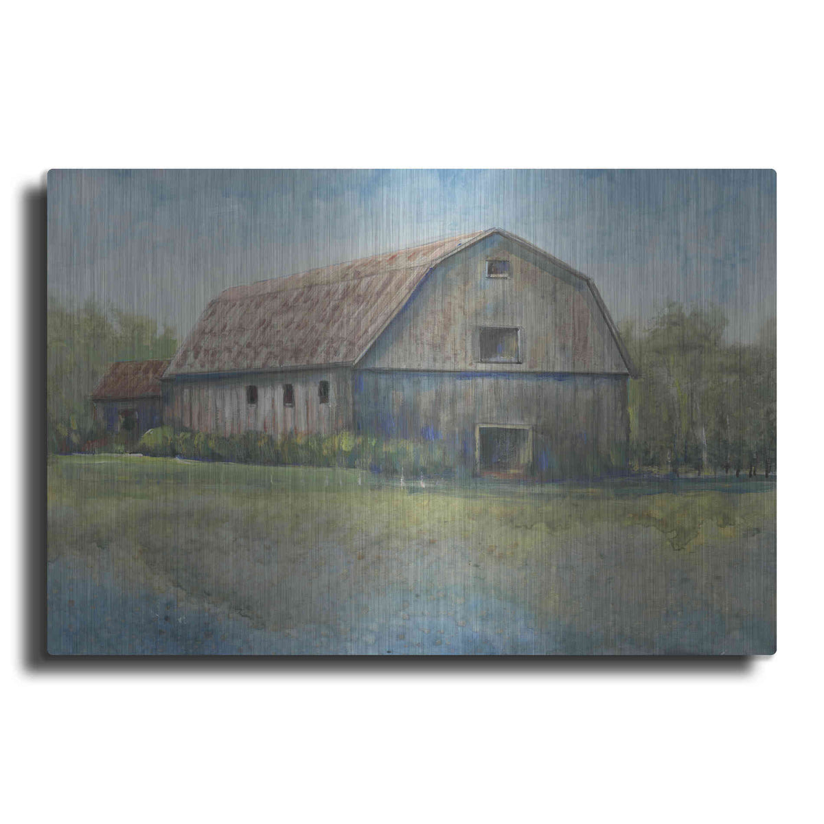 Luxe Metal Art 'Country Life I' by Tim O'Toole, Metal Wall Art