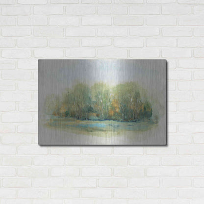 Luxe Metal Art 'Forest Vignette I' by Tim O'Toole, Metal Wall Art,36x24