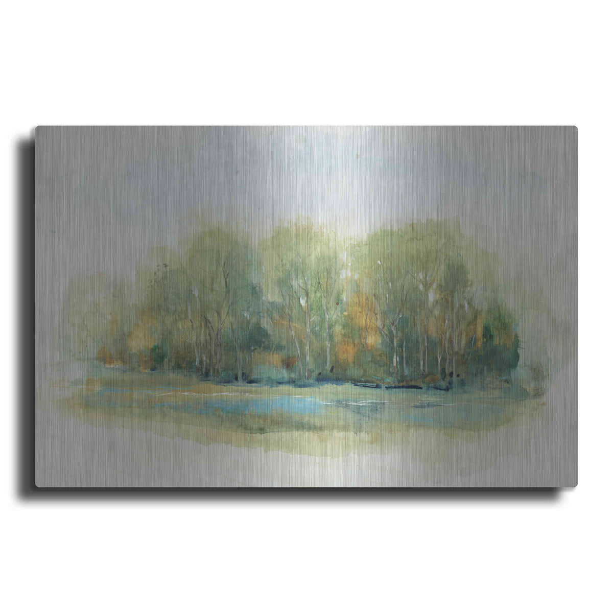 Luxe Metal Art 'Forest Vignette I' by Tim O'Toole, Metal Wall Art
