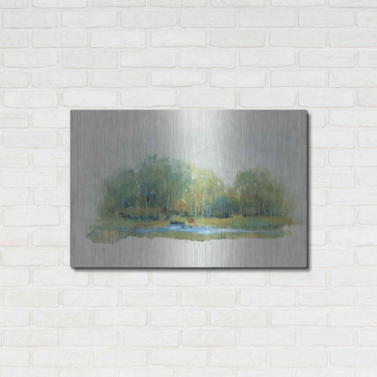 Luxe Metal Art 'Forest Vignette II' by Tim O'Toole, Metal Wall Art,36x24