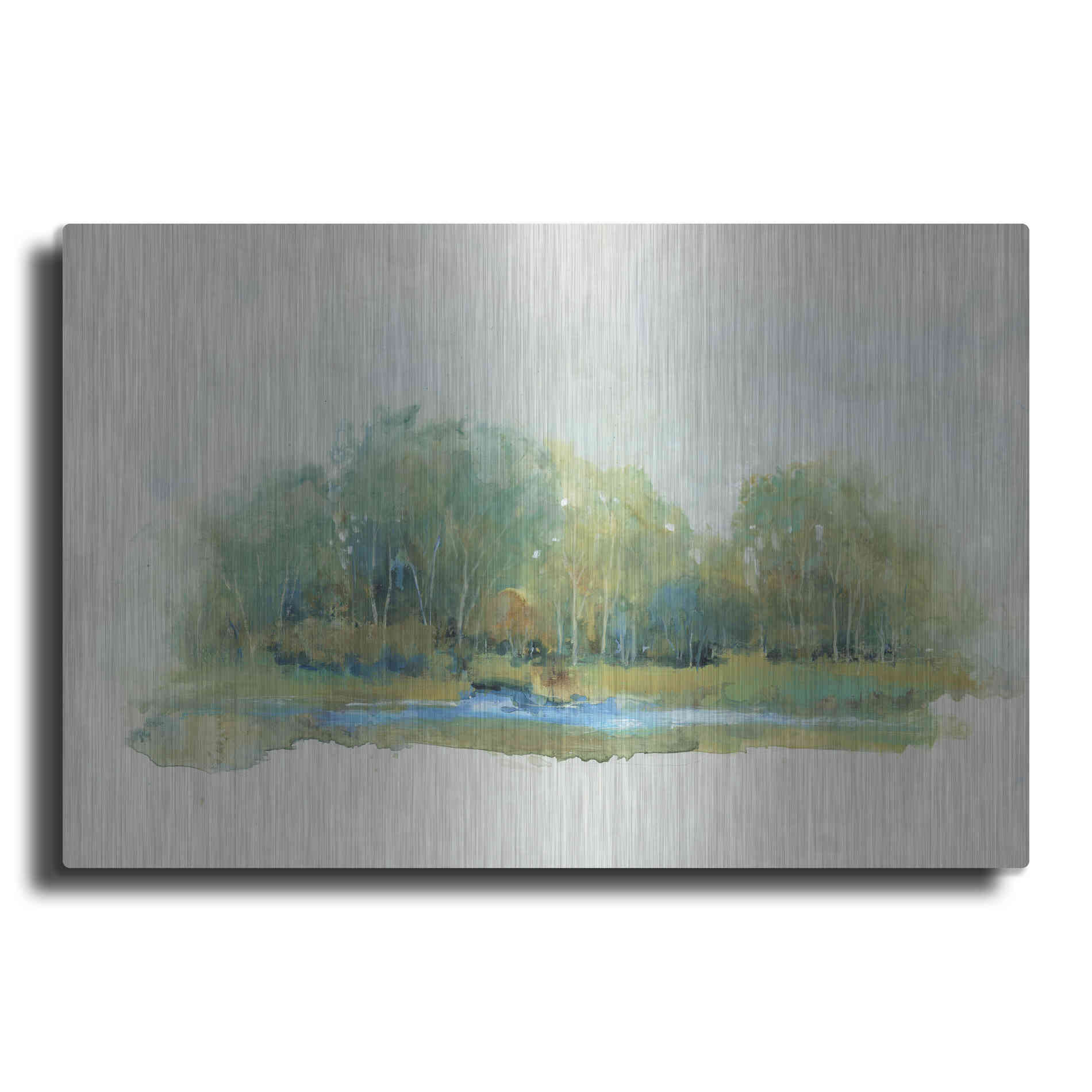 Luxe Metal Art 'Forest Vignette II' by Tim O'Toole, Metal Wall Art