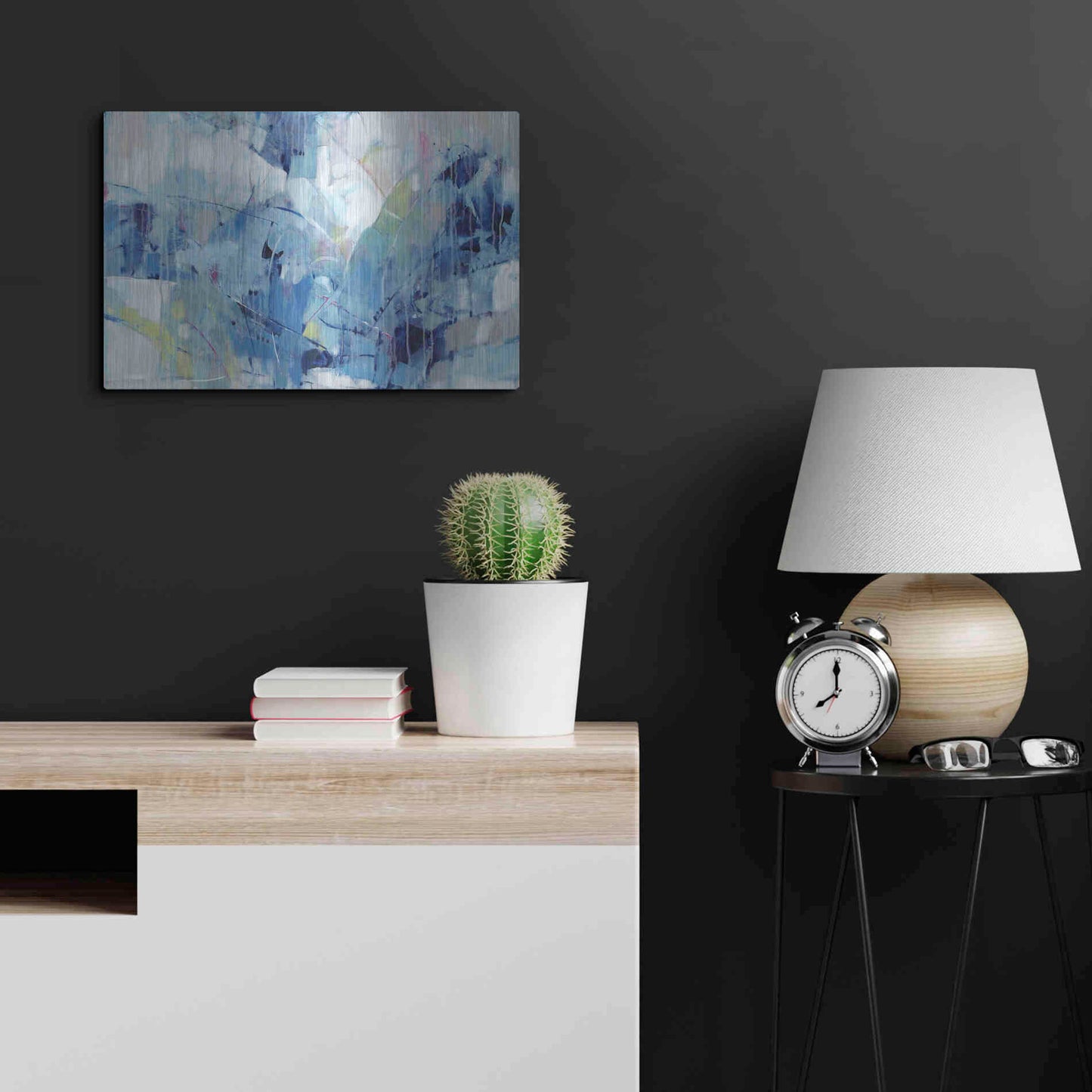 Luxe Metal Art 'Ice Breaker I' by Tim O'Toole, Metal Wall Art,24x16