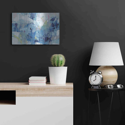 Luxe Metal Art 'Ice Breaker I' by Tim O'Toole, Metal Wall Art,24x16