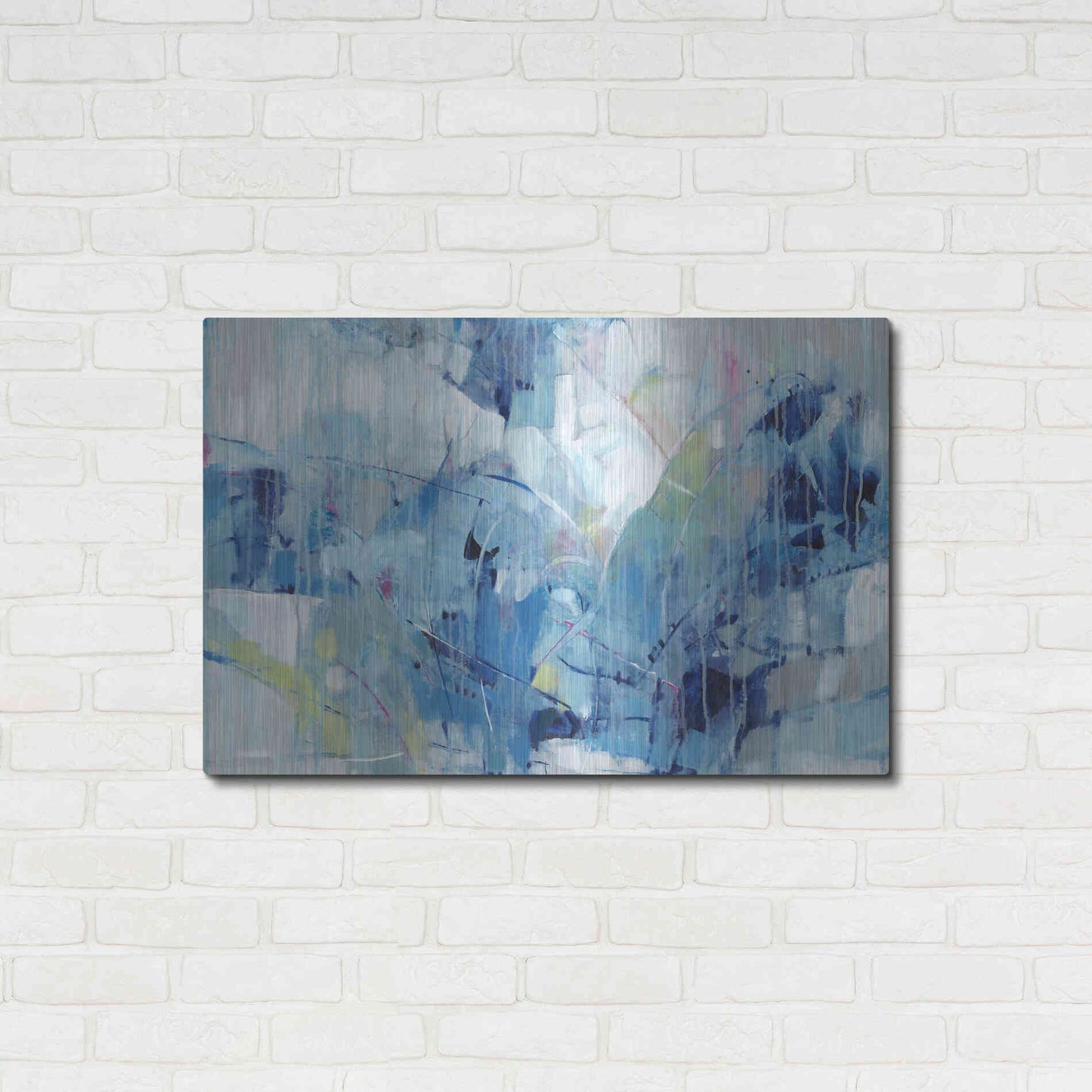 Luxe Metal Art 'Ice Breaker I' by Tim O'Toole, Metal Wall Art,36x24