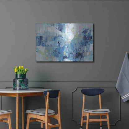 Luxe Metal Art 'Ice Breaker I' by Tim O'Toole, Metal Wall Art,36x24