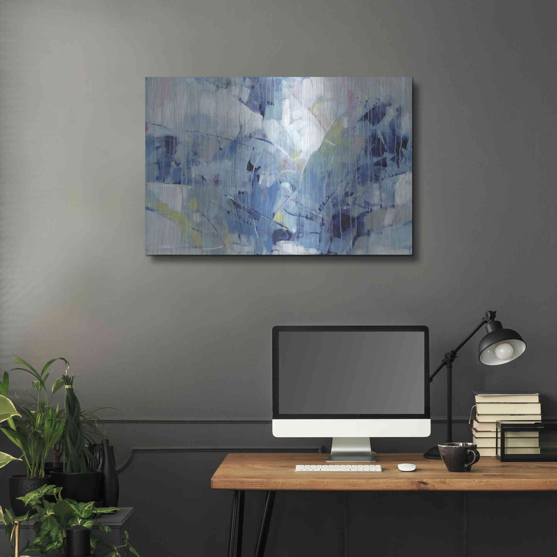 Luxe Metal Art 'Ice Breaker I' by Tim O'Toole, Metal Wall Art,36x24