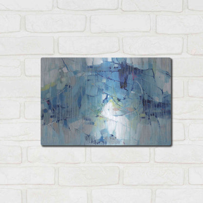 Luxe Metal Art 'Ice Breaker II' by Tim O'Toole, Metal Wall Art,16x12