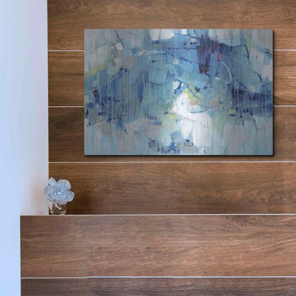 Luxe Metal Art 'Ice Breaker II' by Tim O'Toole, Metal Wall Art,16x12