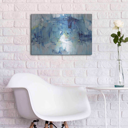 Luxe Metal Art 'Ice Breaker II' by Tim O'Toole, Metal Wall Art,24x16