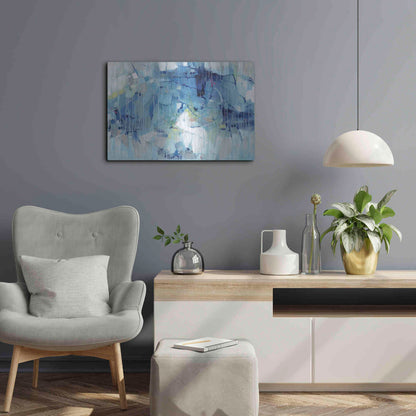 Luxe Metal Art 'Ice Breaker II' by Tim O'Toole, Metal Wall Art,24x16