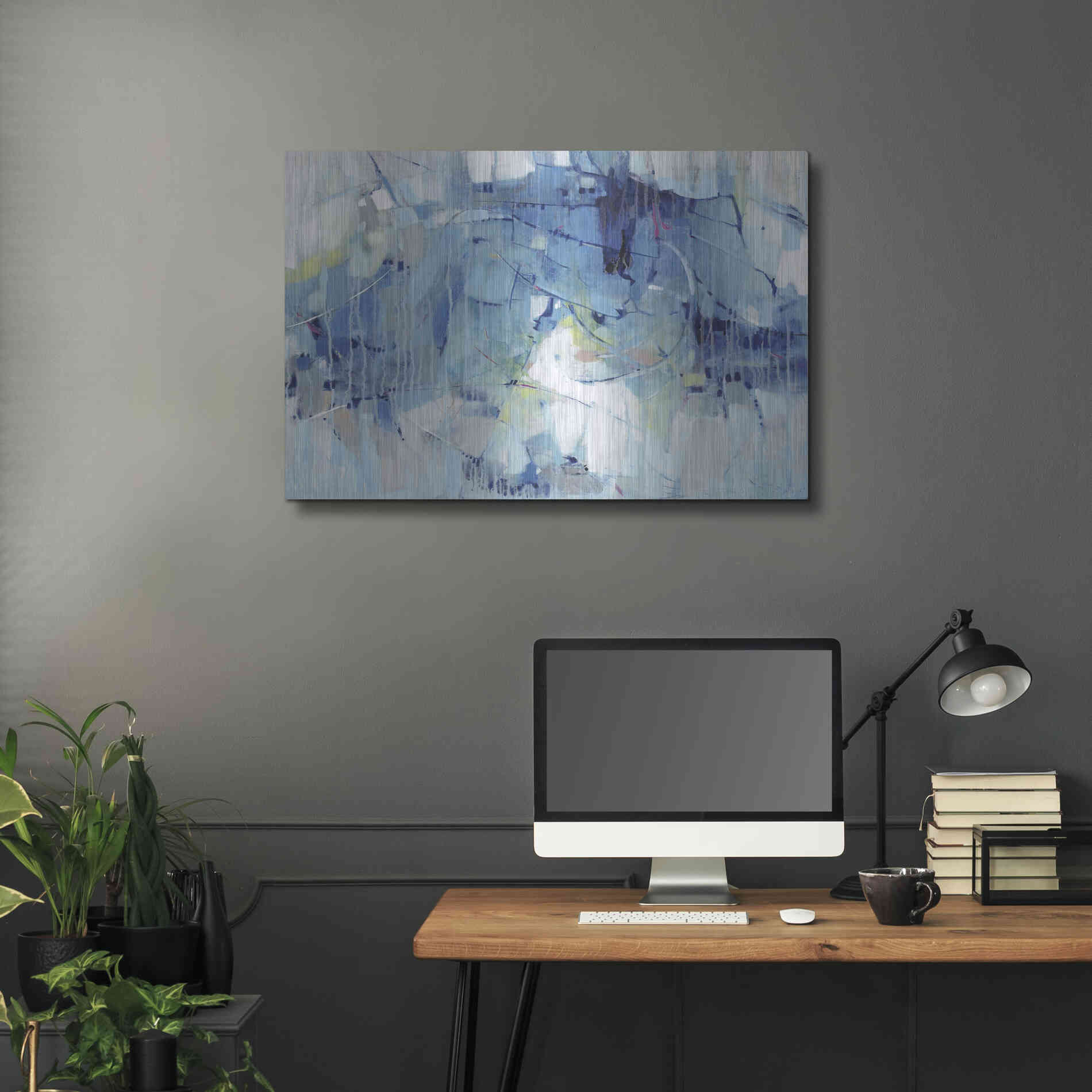 Luxe Metal Art 'Ice Breaker II' by Tim O'Toole, Metal Wall Art,36x24