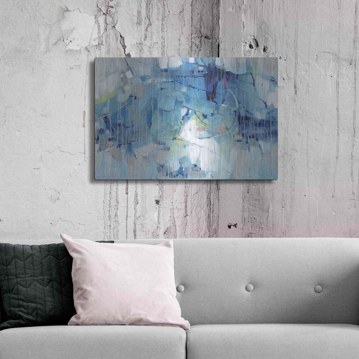 Luxe Metal Art 'Ice Breaker II' by Tim O'Toole, Metal Wall Art,36x24