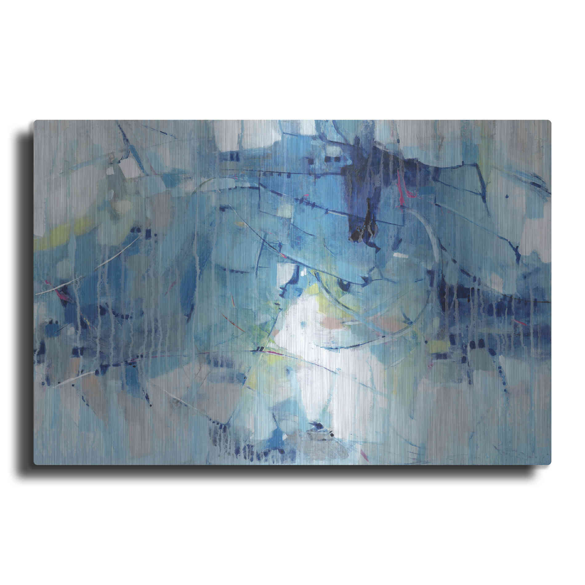 Luxe Metal Art 'Ice Breaker II' by Tim O'Toole, Metal Wall Art