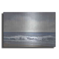 Luxe Metal Art 'Neutral Shoreline II' by Tim O'Toole, Metal Wall Art
