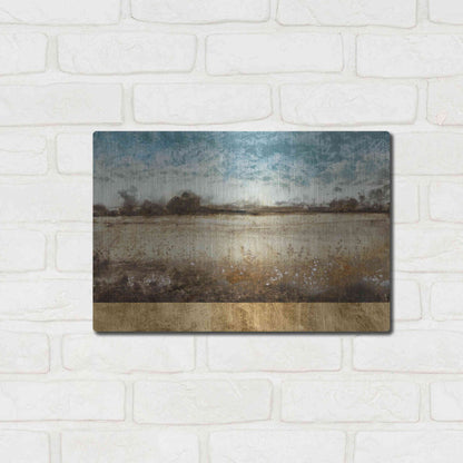 Luxe Metal Art 'Infinite Pasture' by Tim O'Toole, Metal Wall Art,16x12