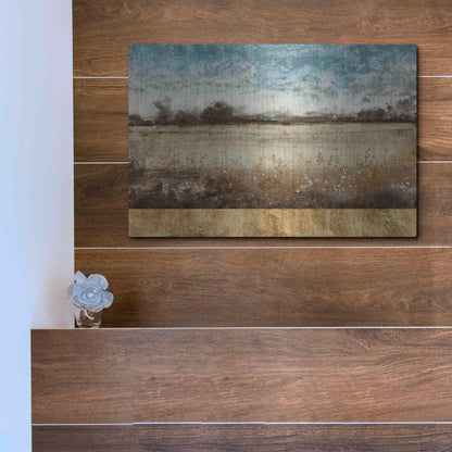 Luxe Metal Art 'Infinite Pasture' by Tim O'Toole, Metal Wall Art,16x12