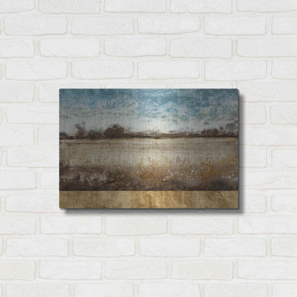 Luxe Metal Art 'Infinite Pasture' by Tim O'Toole, Metal Wall Art,24x16