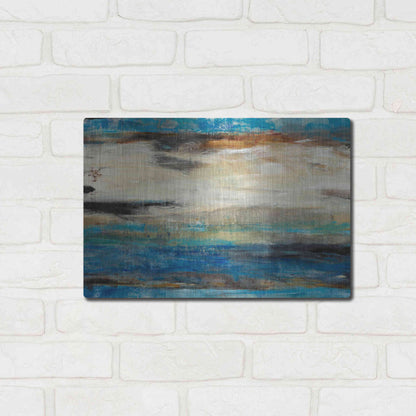 Luxe Metal Art 'Bramble II' by Tim O'Toole, Metal Wall Art,16x12