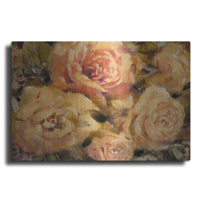 Luxe Metal Art 'Floral in Bloom II' by Tim O'Toole, Metal Wall Art