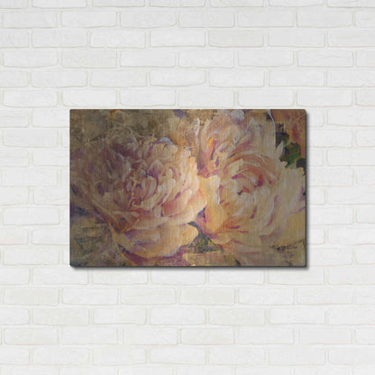 Luxe Metal Art 'Floral in Bloom III' by Tim O'Toole, Metal Wall Art,36x24
